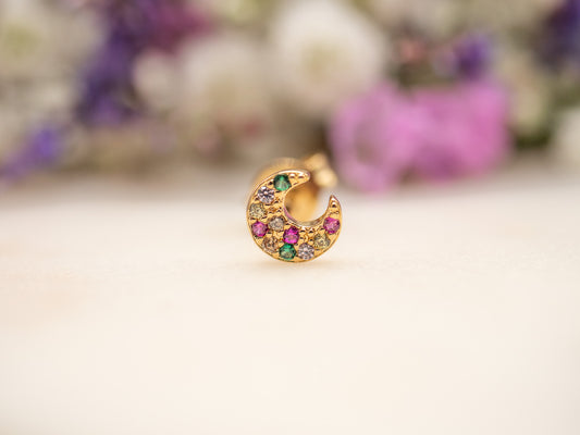 Boucle d'oreille Moondust