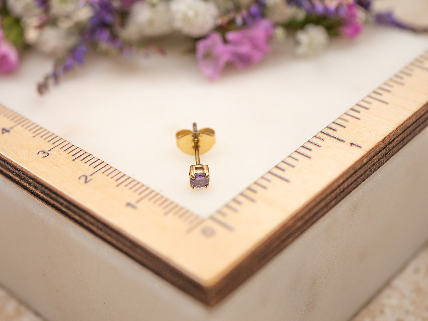 Boucle d'oreille Viola