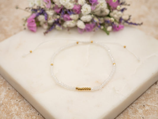 Bracelet Opaline (blanc)