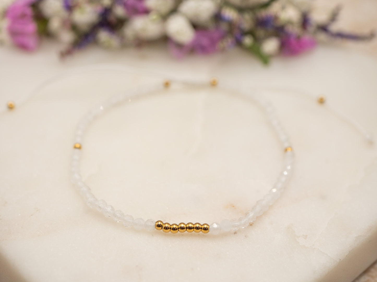 Bracelet Opaline (blanc)