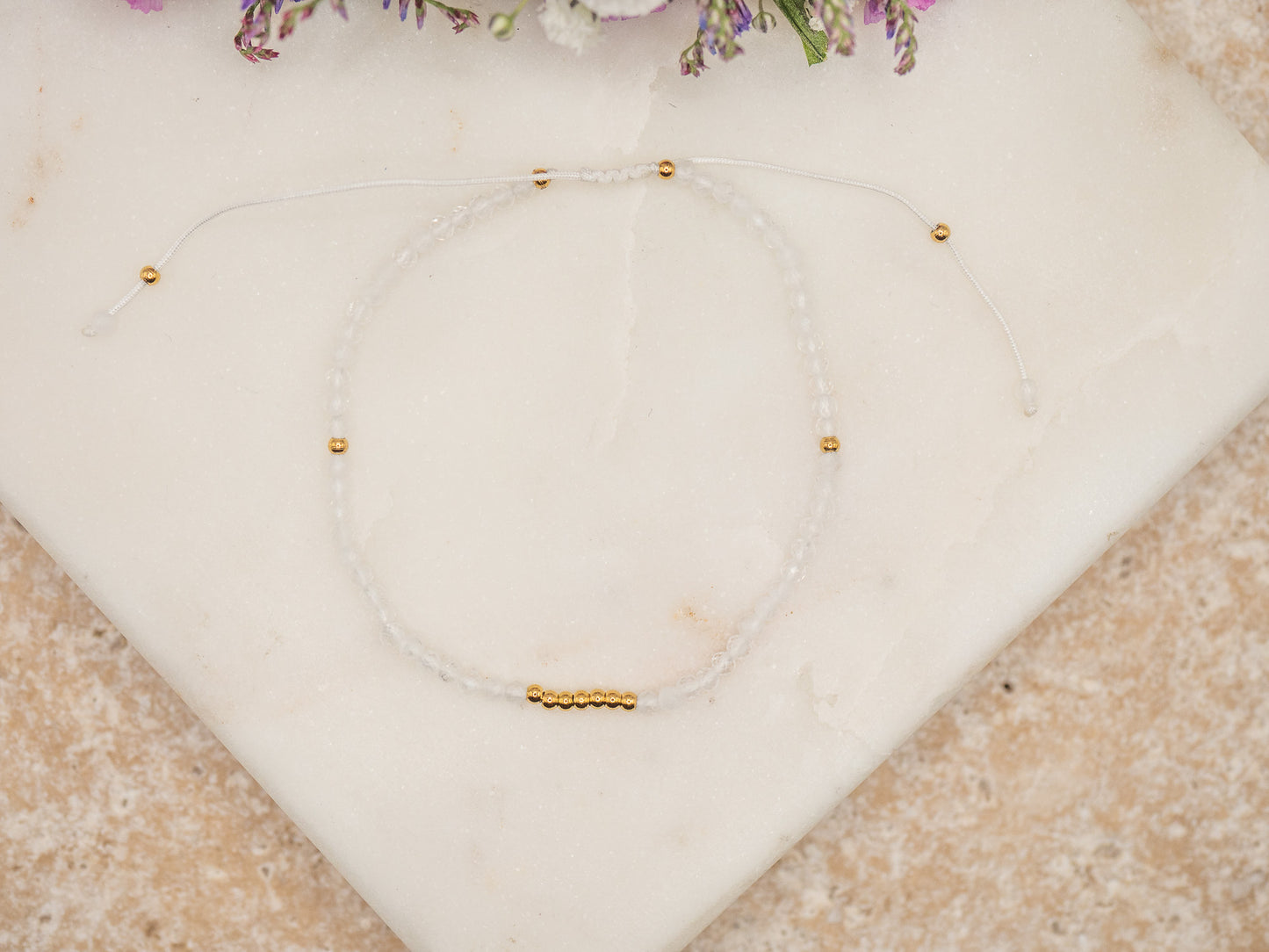 Bracelet Opaline (blanc)
