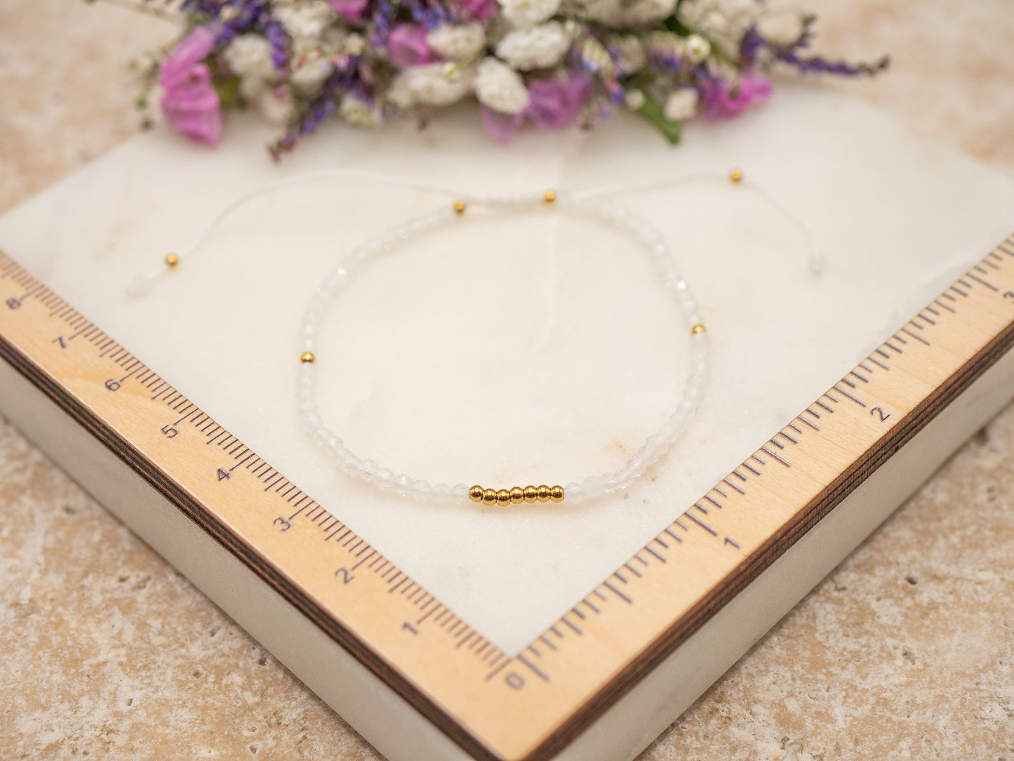 Bracelet Opaline (blanc)