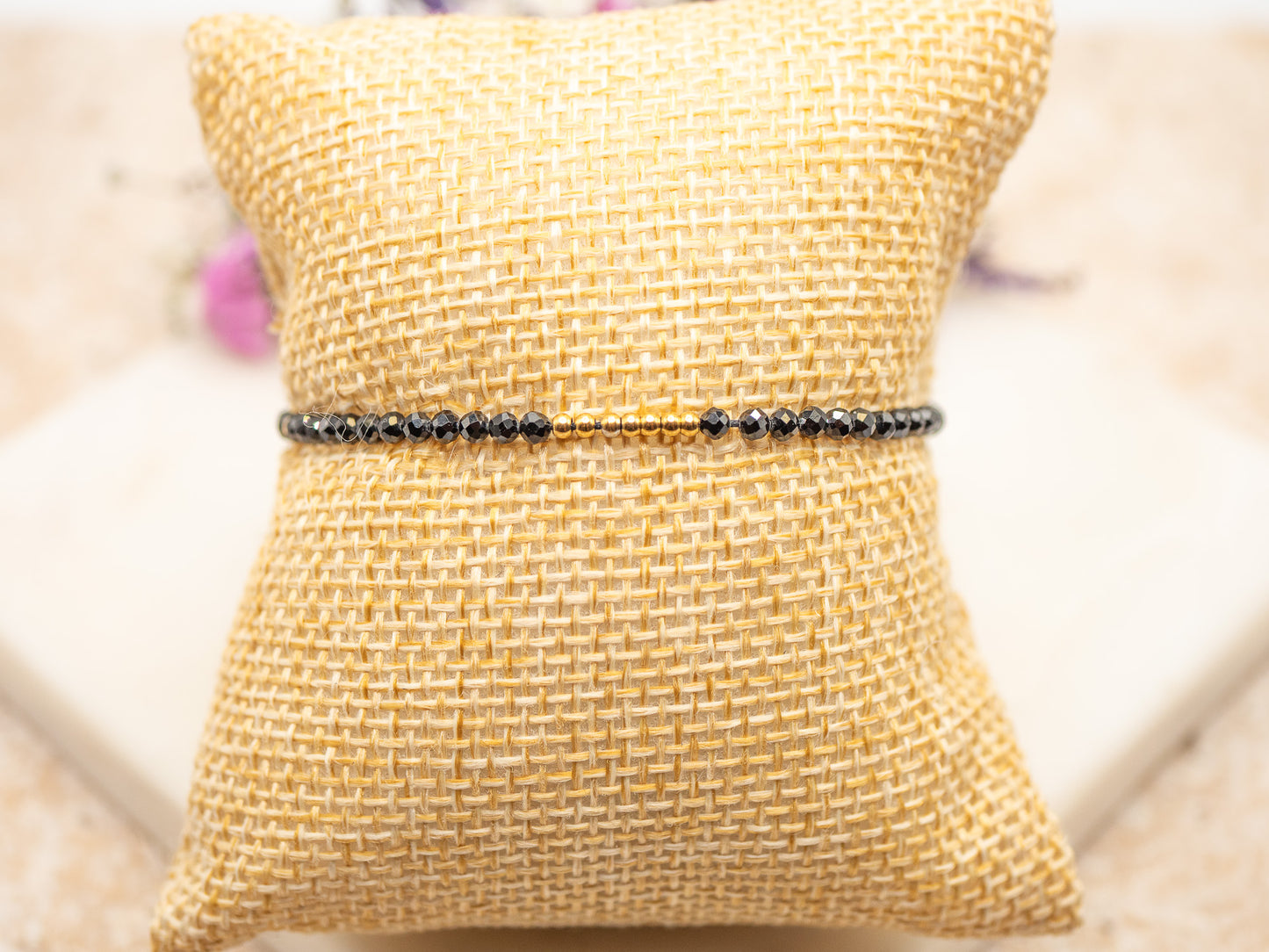 Bracelet Opaline (noir)