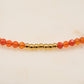 Bracelet Opaline (orange)