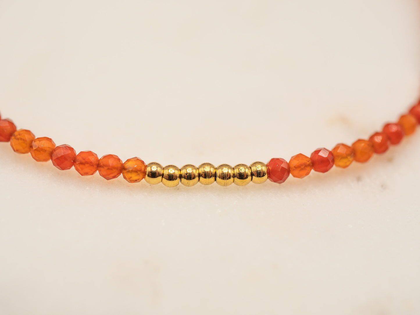 Bracelet Opaline (orange)
