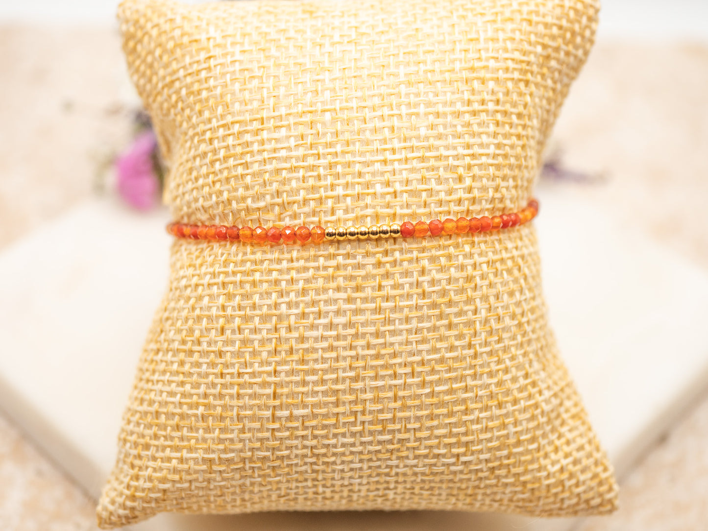 Bracelet Opaline (orange)