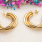 Boucles d'oreilles Courbe Oléna