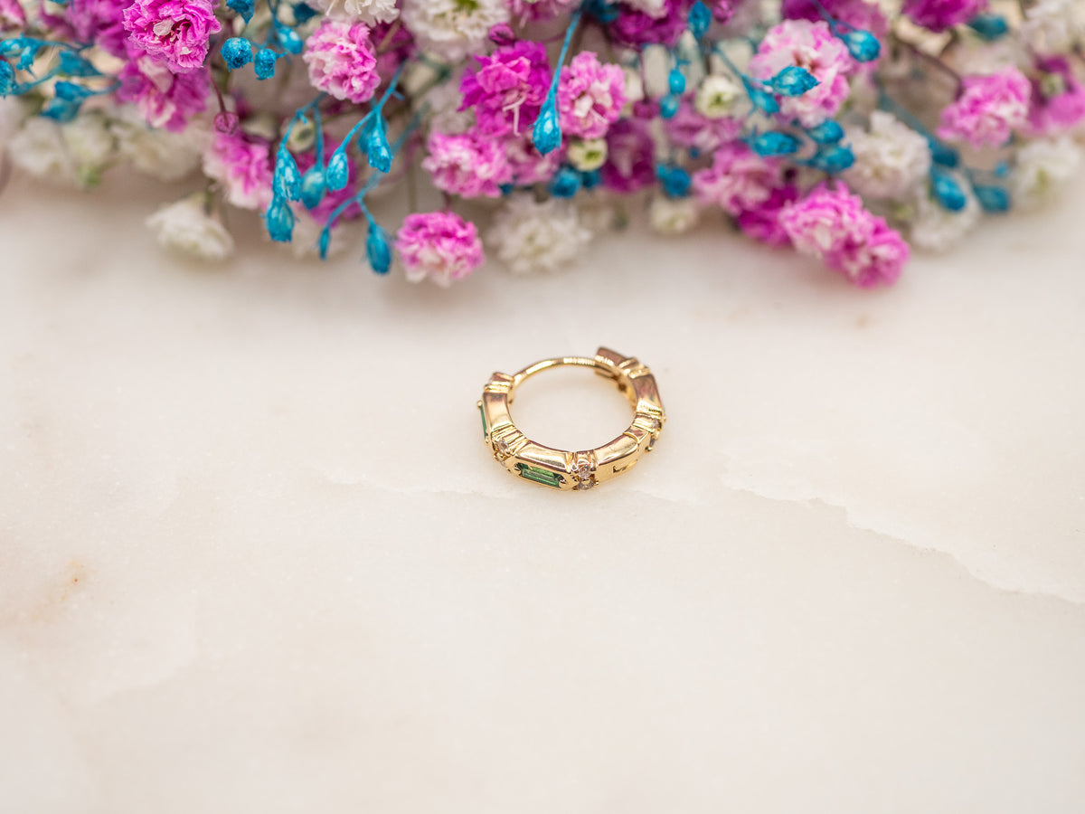 Boucle d'oreille unique Éclat Luvéra