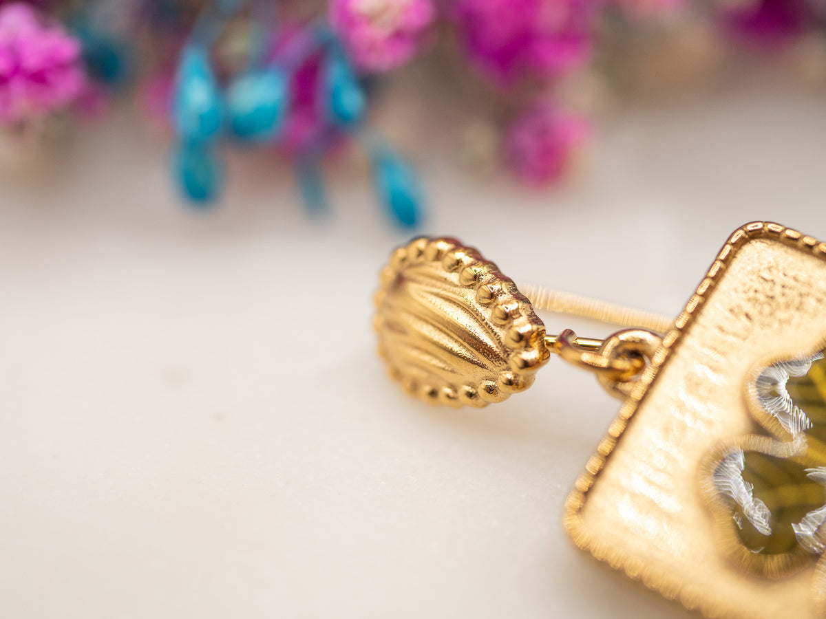 Boucles d'oreilles Trèfle Virela