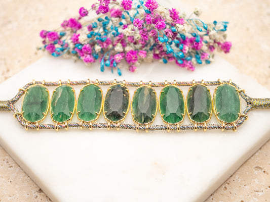 Bracelet Émeraude Vélina
