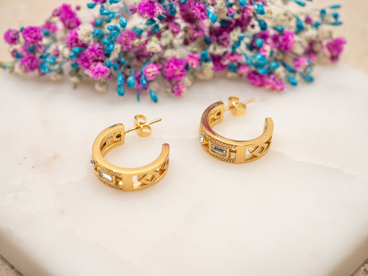 Boucles d'oreilles Éclat Soreva