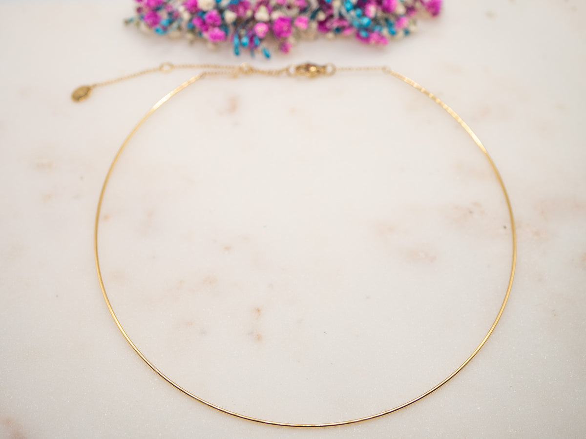 Collier Fil d'or Evania