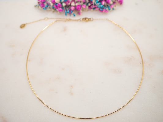 Collier Fil d'or Evania