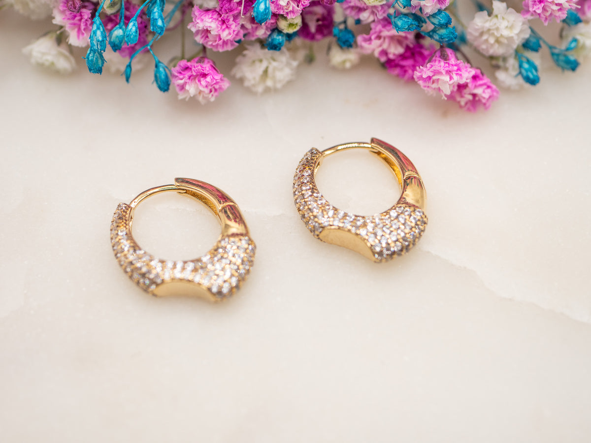 Boucle d'oreille unique Éclat Silvara