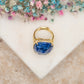 Bague Menzeh (bleu)