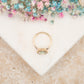 Bague Bahia (vert d'eau)