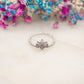 Bague Couronne Cristal