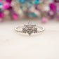 Bague Couronne Cristal