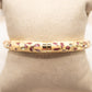 Bracelet Fleurs Grenat