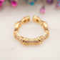 Bague ajustable Bambou Sunset