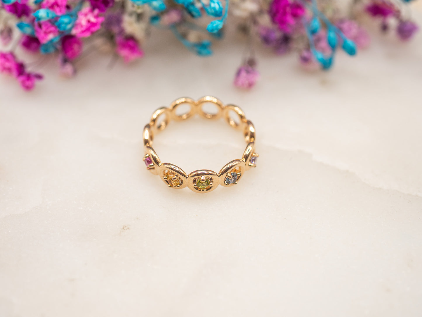 Bague Pastilles Sorbet