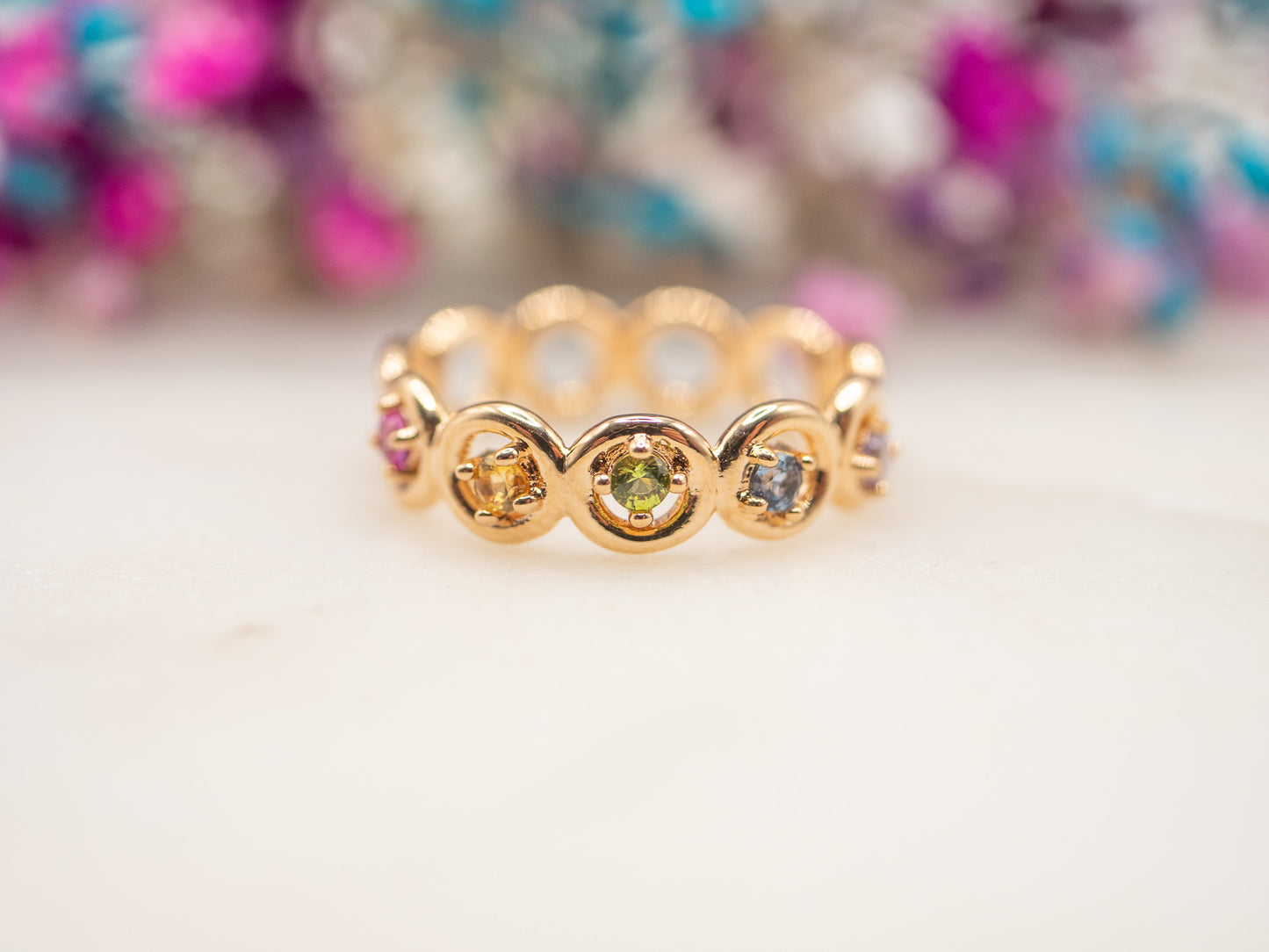 Bague Pastilles Sorbet