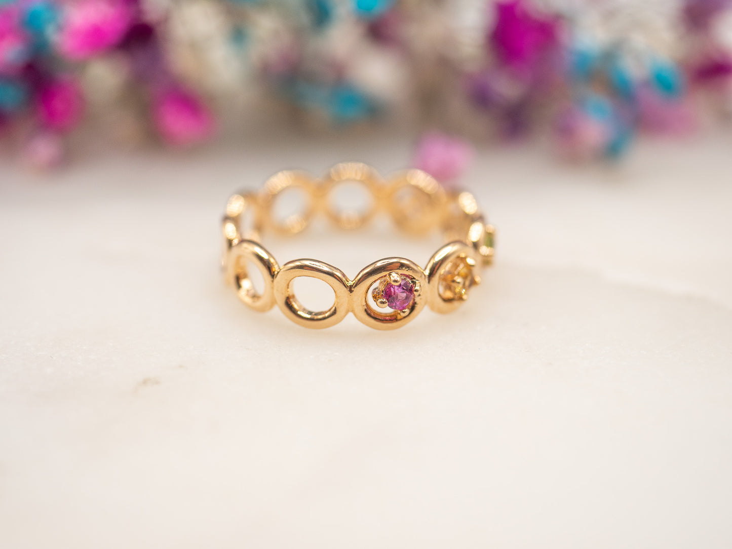 Bague Pastilles Sorbet