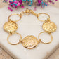 Bracelet Pièce Dorée