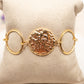Bracelet Pièce Dorée