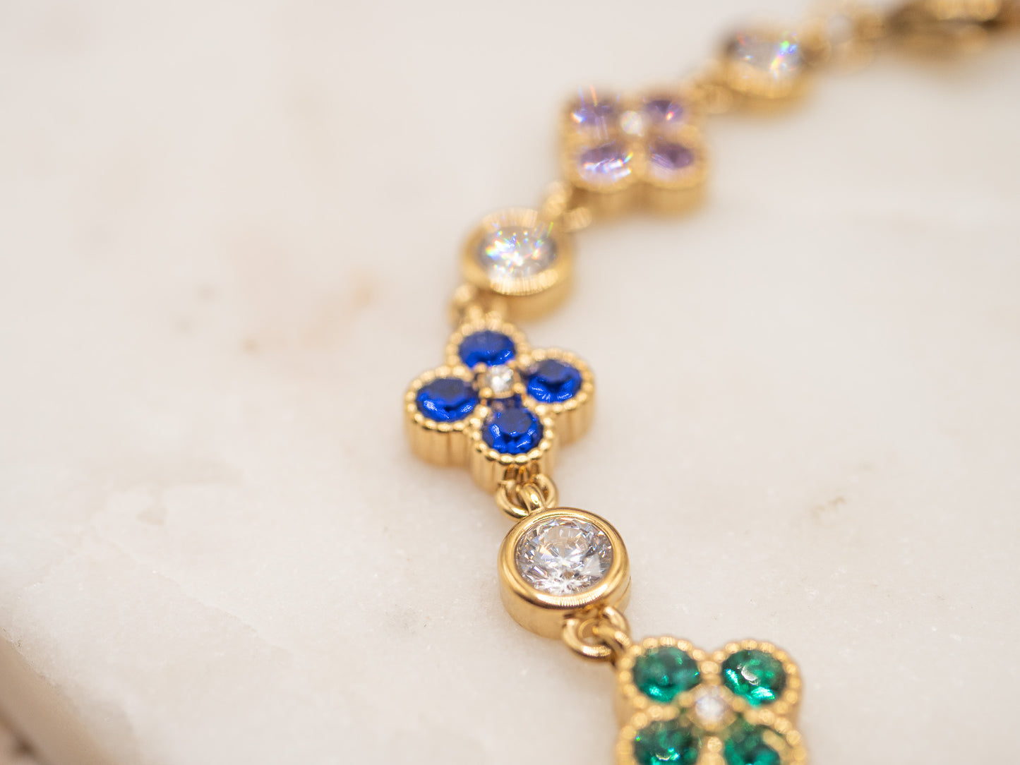 Bracelet Fleurs Sorbet