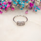 Bague Écume Cristal