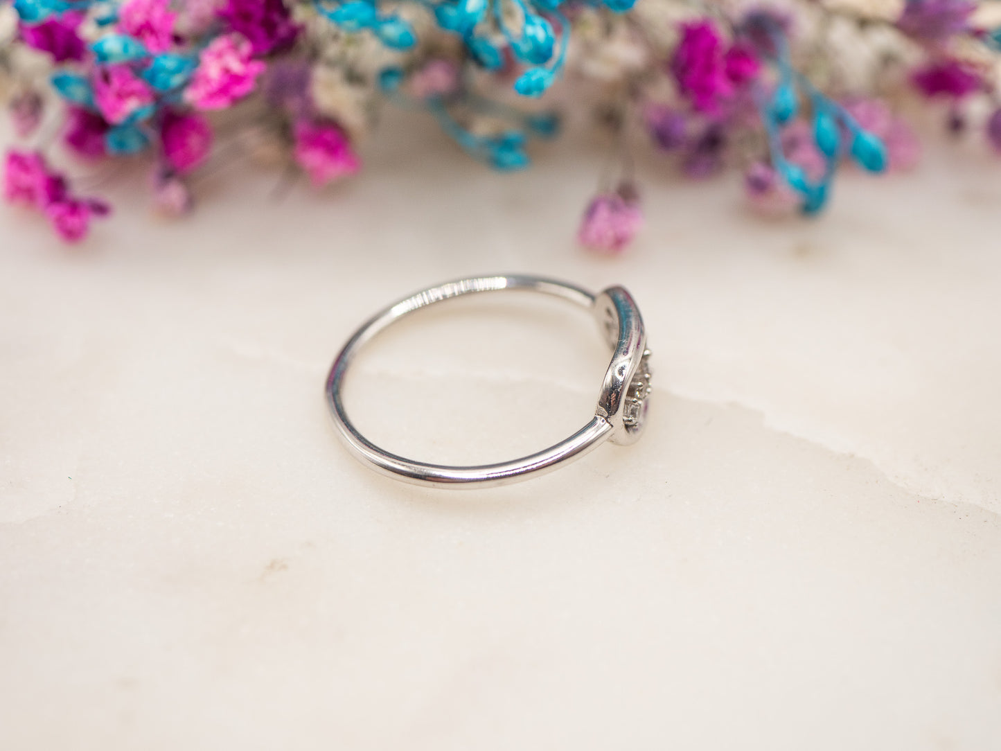 Bague Écume Cristal