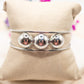 Bracelet Trio Chromé