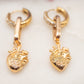 Boucles d'oreilles Cœur Sacré