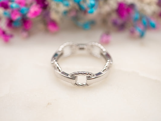 Bague Corde Argent