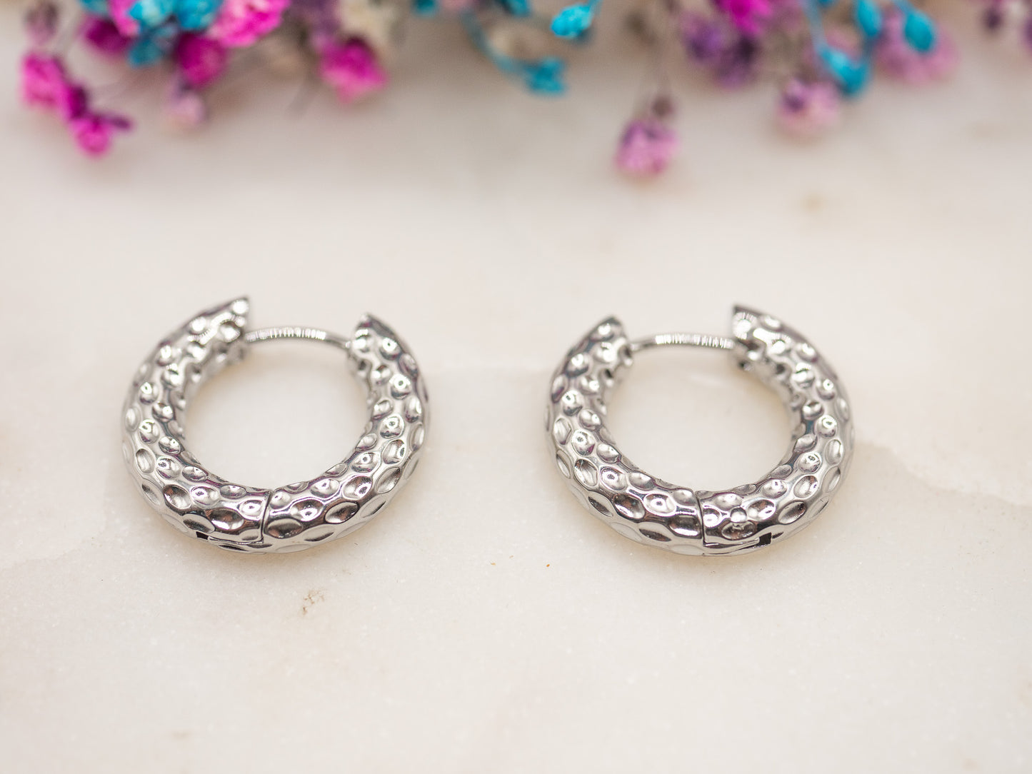 Boucles d'oreilles Écaille Miroitée