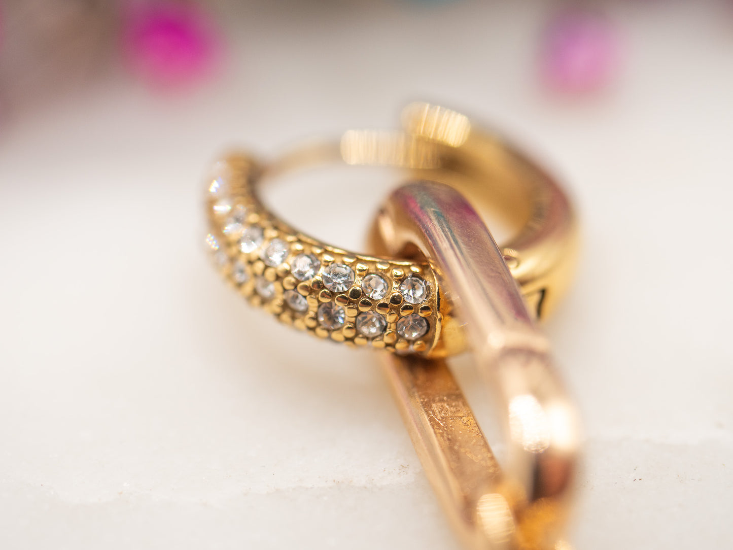 Boucles d'oreilles Cœur Sacré