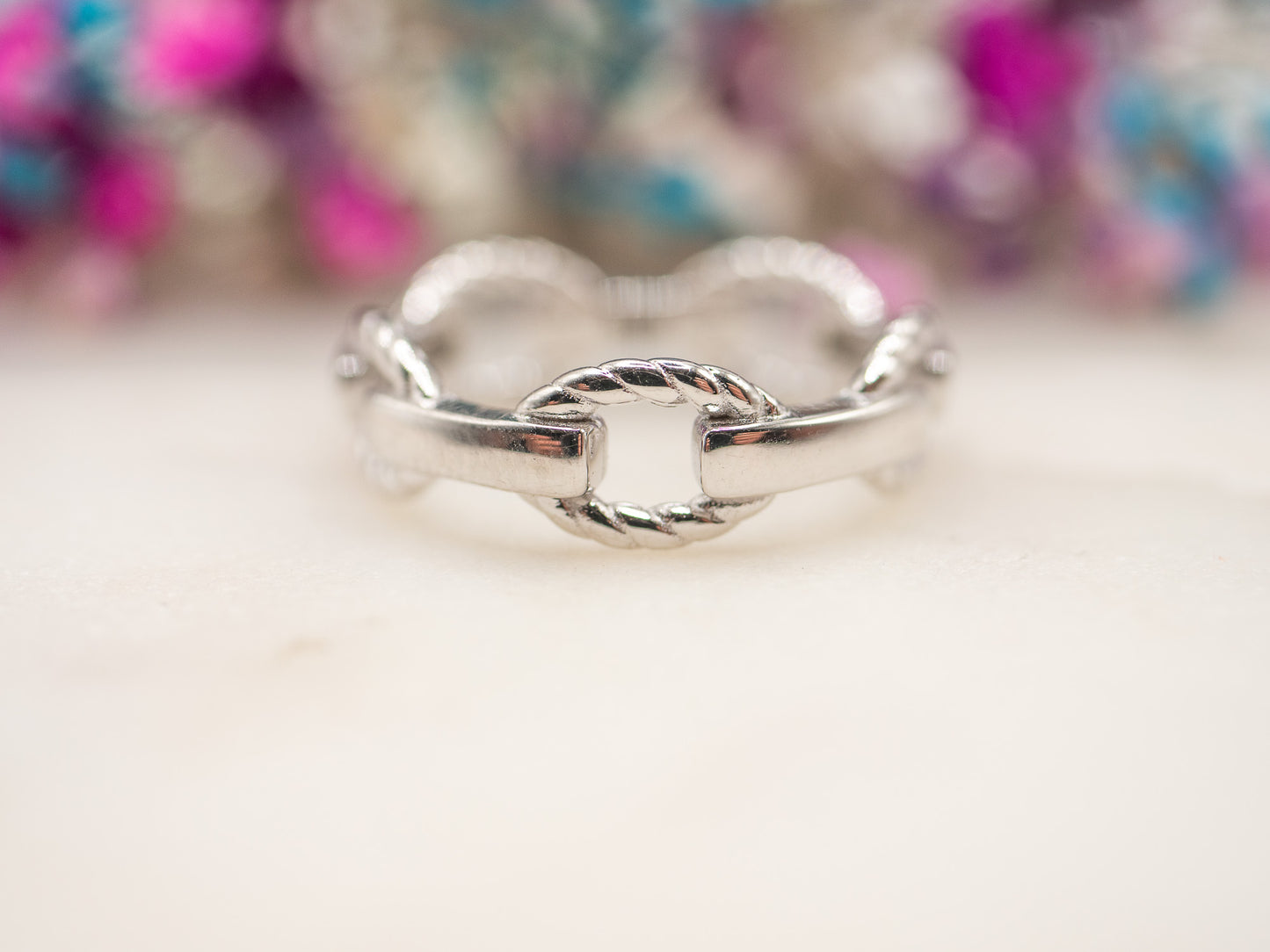 Bague Corde Argent