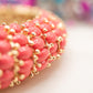 Bracelet Corail Perlé