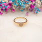 Bague Cœur Pailleté