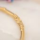 Bracelet Câble Doré