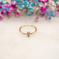 Bague Fleur Fuchsia