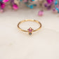 Bague Fleur Fuchsia
