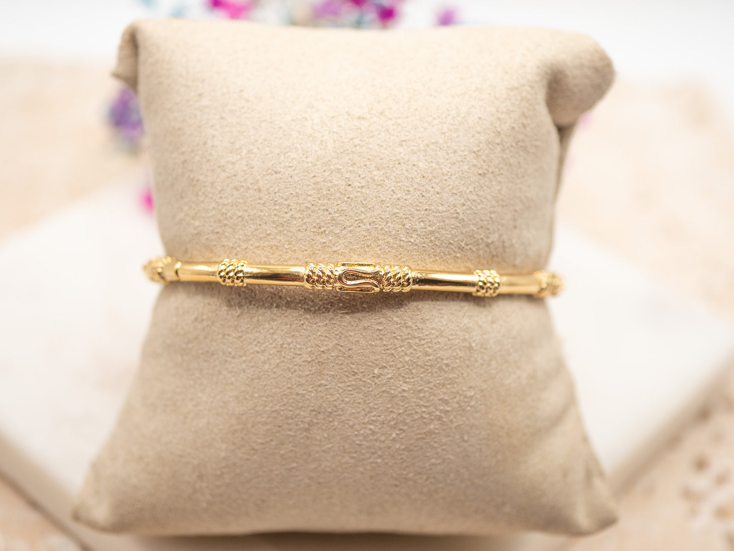 Bracelet Câble Doré