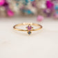 Bague Fleur Fuchsia