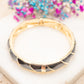 Bracelet Zèbre Doré