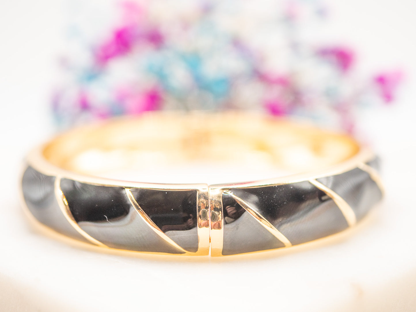 Bracelet Zèbre Doré