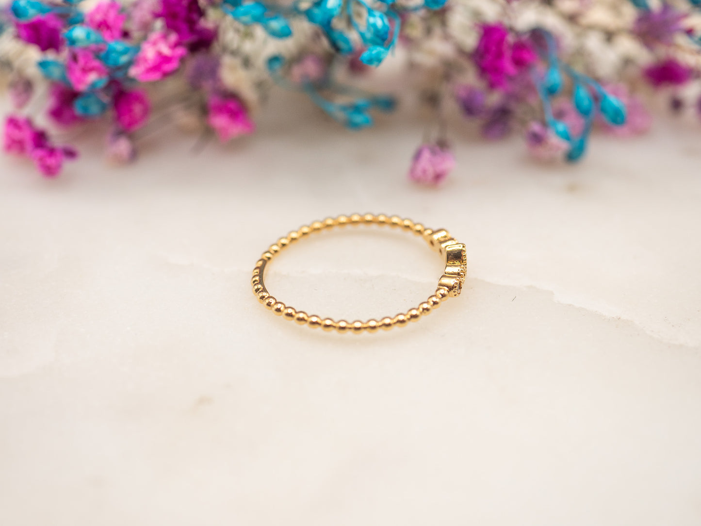 Bague Olive Lagune