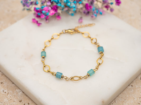 Bracelet Lagune Dorée