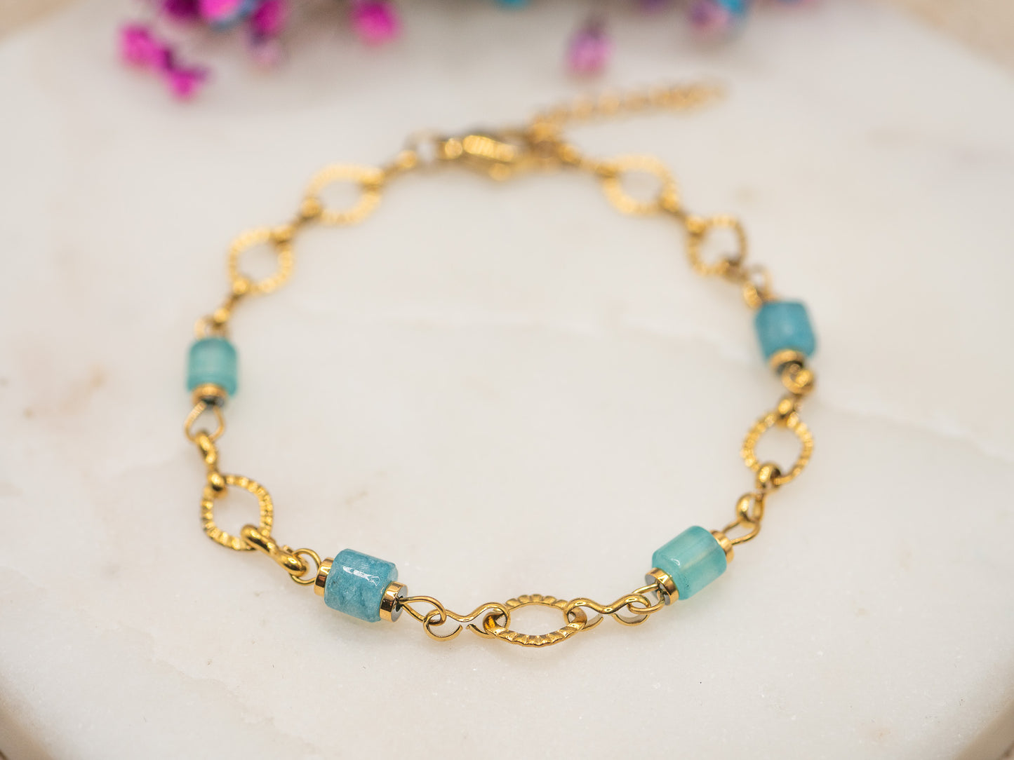 Bracelet Lagune Dorée